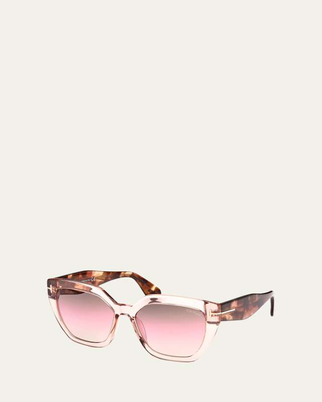 Phoebe Square Plastic Sunglasses
